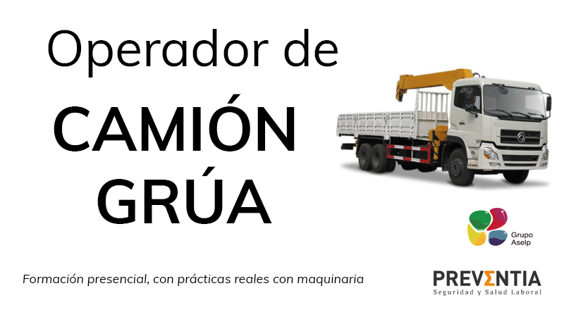 CURSO CAMIÓN GRÚA EN PONTEVEDRA