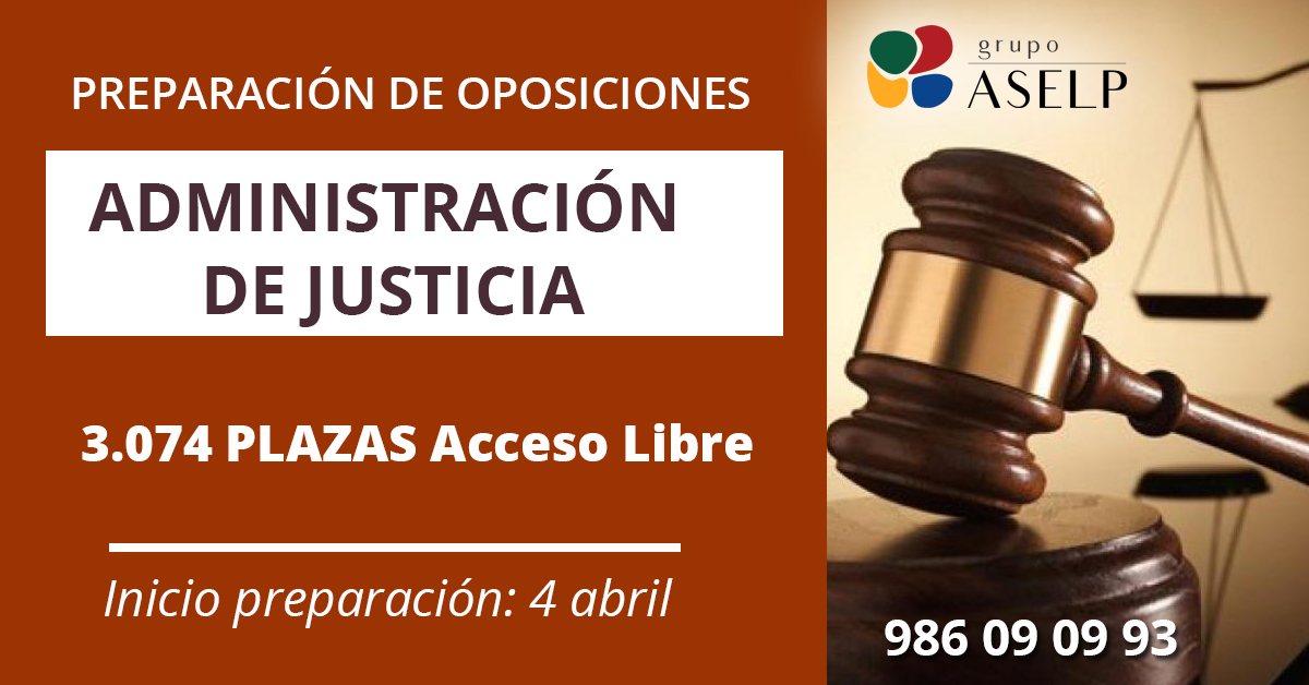 oposiciones Justicia